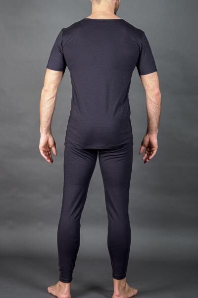 Moser Herren Shirt mit kurzem Arm aus 100% Merino-Wolle
