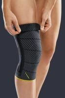 Vorschau: medi Genumedi Emotion 3.0 sportliche Kniebandage mit Silikon Quarz Pelotte