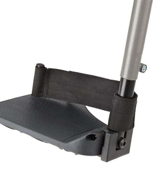 Bischoff & Bischoff S-Eco 2 Standard-Rollstuhl mit Kniehebelbremse, Trommelbremsen u. Ankipphilfe