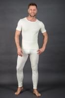 Vorschau: Moser Care Angora Herren Unterhemd mit kurzem Arm 30% Angora ohne Seitennähte