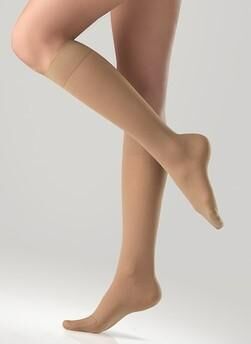 ofa Memory zarte u. transparente Kompressionsstrümpfe mit verstärkter Fußsohle verschiedene Längen