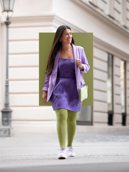 Juzo Inspiration Kompressionsstrümpfe in den Trendfarben 2026/27 colours in the city
