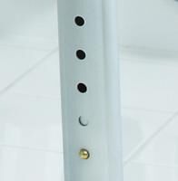 Vorschau: RIDDER Bad-Hocker Ole höhenverstellbar, mit drehbarer und rutschhemmender Sitzfläche