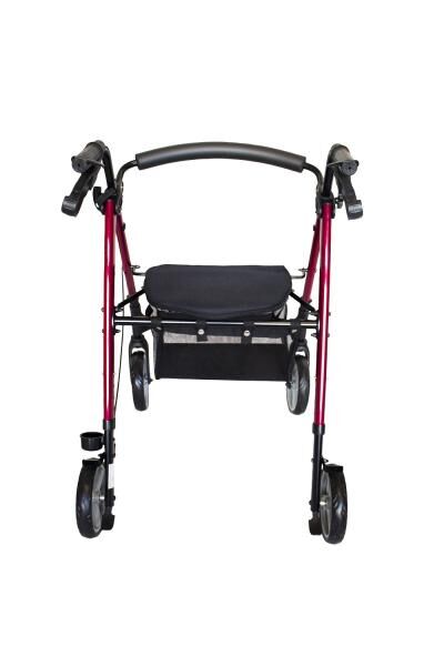 ANTAR Leichtgewicht-Aluminium Rollator faltbar inkl. Einkaufstasche in verschiedenen Farben