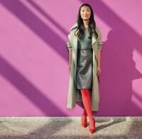 Vorschau: Sigvaris Style Semitransparent Kompressionsstrümpfe in den Trendfarben 2023