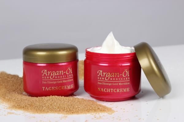 Bio-Vital Pflegeset Argan-Öl Tag- und Nachtcreme je 125 ml mit Anti-Aging Effekt