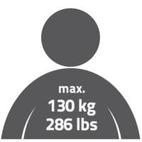 Vorschau: RIDDER Bad-Hocker Pro höhenverstellbar Gesamtabmessung: ca. 59,5 x 36 x 41,5-54 cm