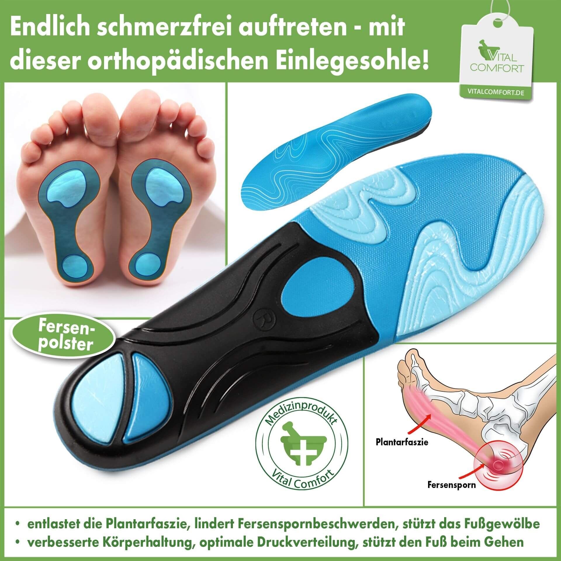 Faszinierend Einlegesohle Bei Fersensporn Ebenbild