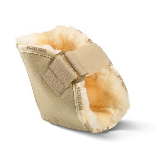 fellhof Fersenschoner mit Lammfell zur Dekubitus-Prophylaxe Universalgröße