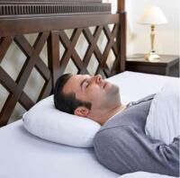 Vorschau: Nachtwächter verstellbares Komfort-Seitenschläfer-Kissen BOB 62 x 46 cm, für alle Schlaflagen