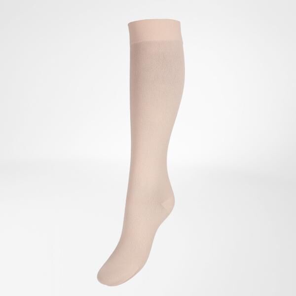 BAUERFEIND VenoTrain Pure strapazierfähige Kompressionsstrümpfe, atmungsaktiv u. hautfreundlich