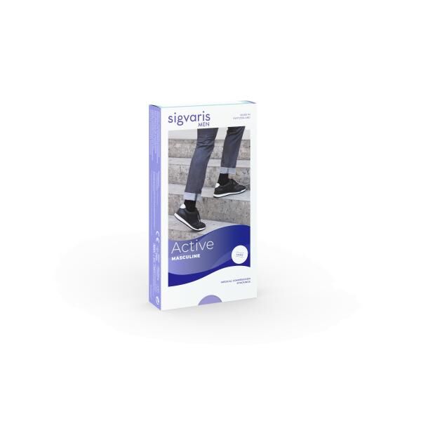 SIGVARIS Active MASCULINE Herren Kompressionsstrümpfe Kniestrümpfe Reisestrümpfe Stützstrümpfe