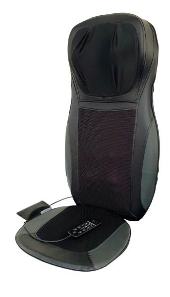 ergoleben Premium Shiatsu Sitzauflage mit 12 Massageköpfe, Vibrationsmassage und Wärmefunktion