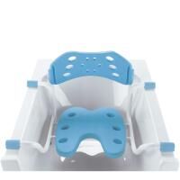 Vorschau: BISCHOFF & BISCHOFF Barbados Badewannen-Sitz inkl. Hygieneausschnitt, belastbar bis 120 kg