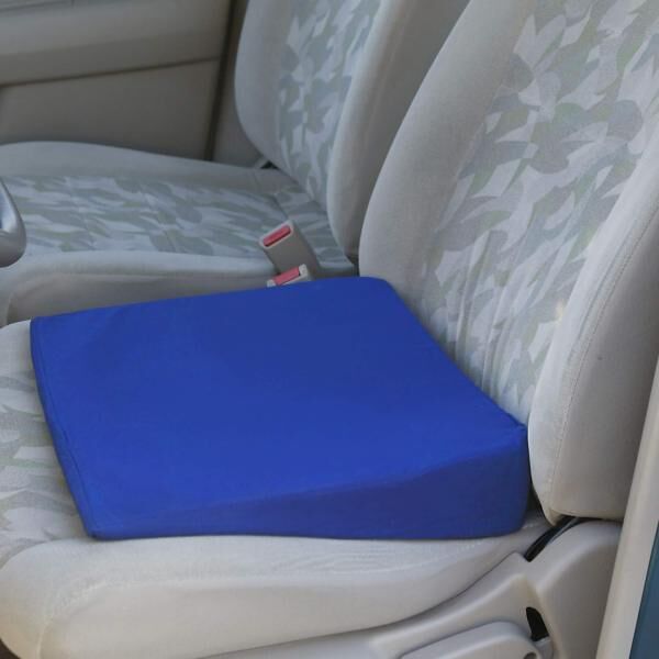 Vital Comfort keilförmiges Auto-Sitzkissen Sommer-Winter-Set, handlich und platzsparend