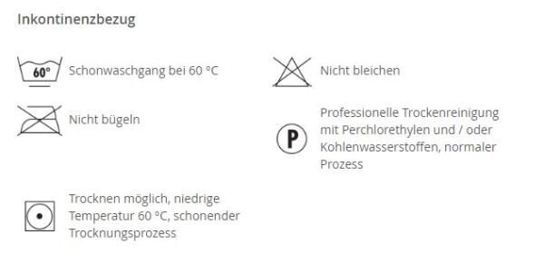 elsa Knierolle mit Inkontinenzbezug zur Entspannung des Knies für Tag und Nacht