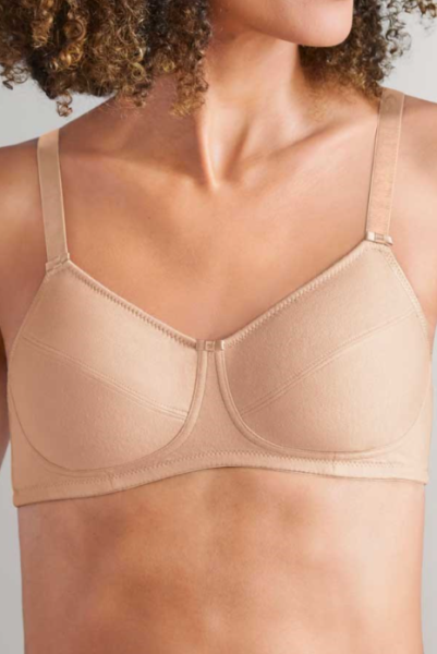 amoena Ruth Prothesen Soft-BH mit Prothesentaschen und Cups aus 100% Baumwolle