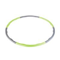 ARTZT vitality Fitnessreifen/Hula Hoop grün grau, Durchmesser: 100 cm, einfach zerlegbar