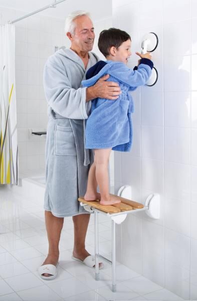 Ridder Reise-Sauggriff Rob S, weiß, ABS