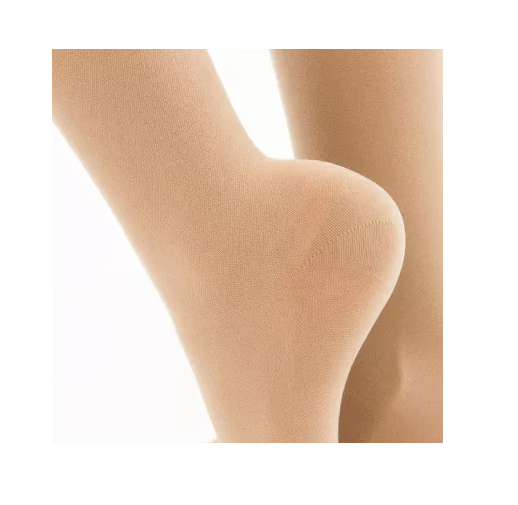 ECOSANA Cotton blickdichte Kompressionsstrümpfe mit Baumwolle Made in Germany KKL 2 versch. Längen