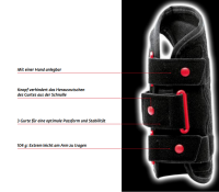 Vorschau: DJO Global DONJOY® ManuForm™ Handgelenkorthese mit Aluminiumstäben stabilisiert das Handgelenk
