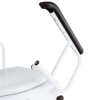 Vorschau: Bischoff & Bischoff TSE-A Toilettensitzerhöhung mit Armlehnen, Sitzhöhe verstellbar