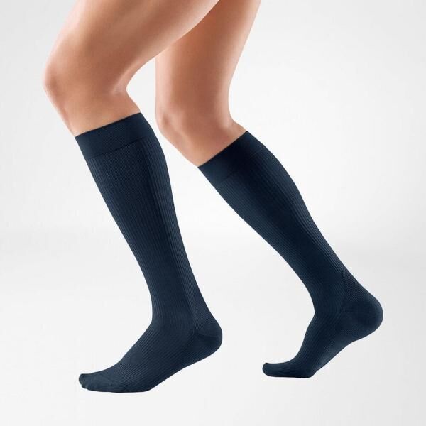 VenoTrain hero robuster Kompressionskniestrumpf in KKL2 mit Merinowolle und Komfortferse