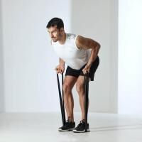 Vorschau: FLEXVIT Fitnessband REVOLVE 3er Set "Physio" - honiggelb, hellgrau, grün