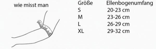 ANTAR Ellenbogenbandage aus Bambusfasern bietet leichte Kompression u. Wärme