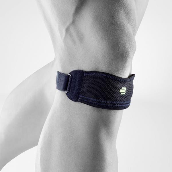 BAUERFEIND Sports Knee Strap Patellaband entlastet durch gezielten Druck die Patellasehne