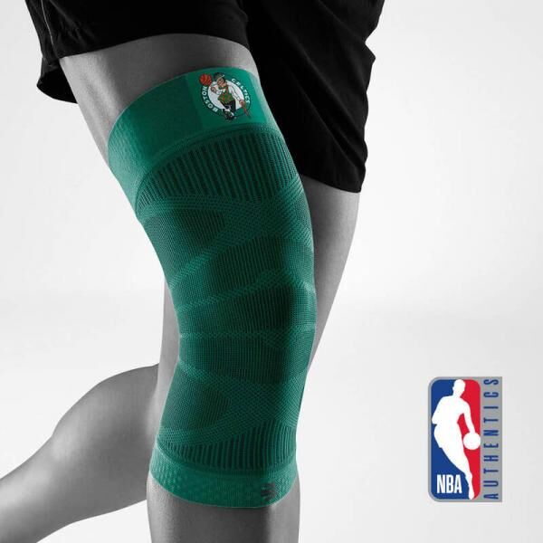 BAUERFEIND Sports Compression Knee Support nahtlose Kniebandage - NBA Celtics Edition