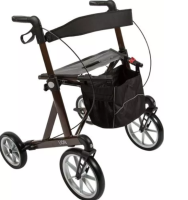 Mobilex Lion Outdoor-Rollator in versch. Farben und Sitzhöhen mit Feststellbremsen u. faltbar