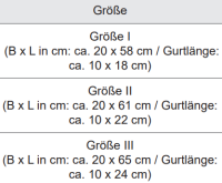 Vorschau: MORITZ REHA-HILFEN Nierengurt aus echtem Lammfell mit Klettverschluss wärmt den Lendenbereich