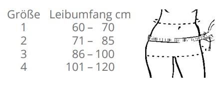 Thuasne STOMEX Abdominalbandage für Stomaträger