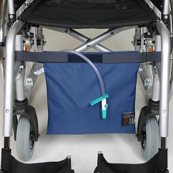 Pellis Medica Urinbeutel Tasche für Rollstühle 35 x 40 cm, nässedichtes Nylongewebe