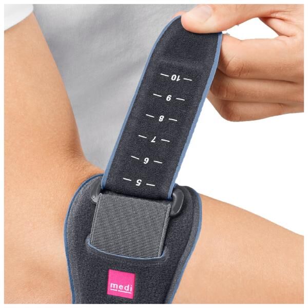 medi Epibrace Epicondylitisspange unisex für Tennis- und Golferarm, individuell einstellbar