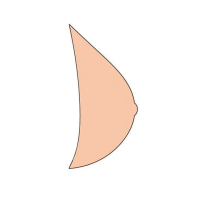 Vorschau: amoena Essential Light 3E Brustprothese, Leichtprothese, volle Brustform, rechts o. links