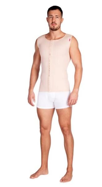 lipoelastic MTmL Variant ärmellose Herren postoperative Kompressionsweste ohne Reißverschluss