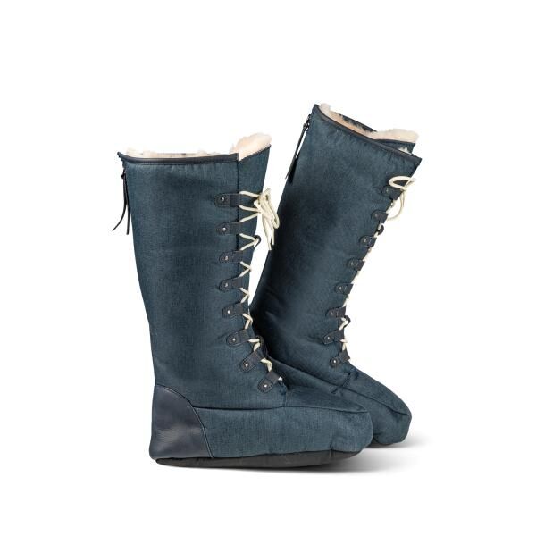 fellhof Rollstuhlfahrer Schuhe SANA mit Merino-Lammfell gefüttert, kniehoch