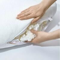 Vorschau: Nachtwächter verstellbares Komfort-Seitenschläfer-Kissen BOB 62 x 46 cm, für alle Schlaflagen