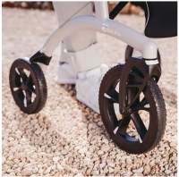 Vorschau: SALJOL AR62 Allround Aluminium Rollator mit Ankipphilfe, Sitzhöhe: 62 cm, zusammenklappbar