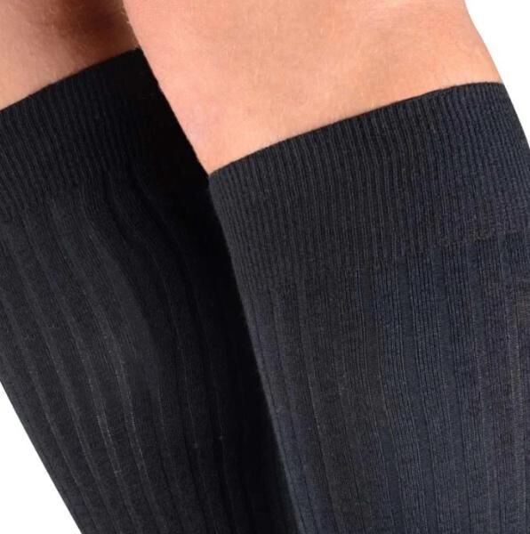 THUASNE Venoflex Men Kompressionsstrümpfe Kniestrümpfe für Männer mit hohem Baumwollanteil, KKL2