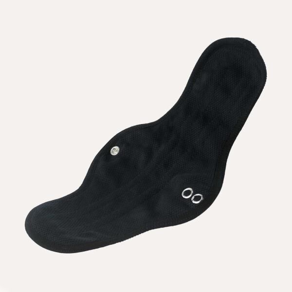 SELENACARE waschbare und atmungsaktive Binde mit Druckknopf für leichte u. mittlere Tage der Periode