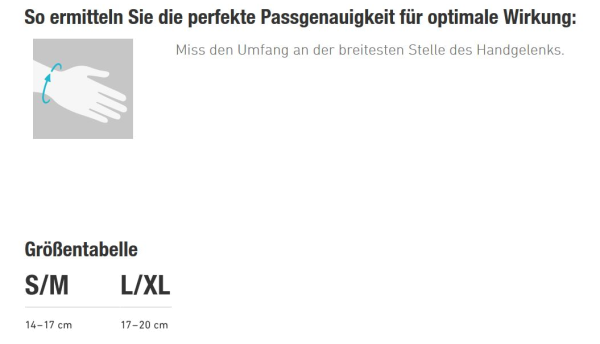 BAUERFEIND Sports Wrist Strap Handgelenkbandage entlastet und stabilisiert mit gezieltem Druck