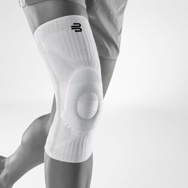 BAUERFEIND Sports Knee Support Kniebandage. Stabilisiert das Knie und kontrollierte Bewegungsabläufe