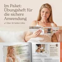 Vorschau: styleholz® Massage-Roller aus Eschenholz, 22,5 cm, stimuliert die Haut und Durchblutung