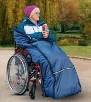 Russka Rollstuhl-Schlupfsack für alle handelsüblichen Rollstühle