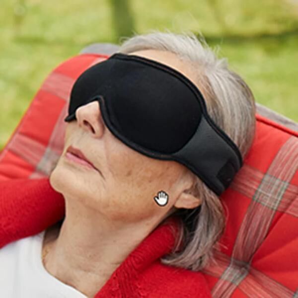 Nachtwaechter 3D+ ANINA Reise- und Schlafmaske mit breitem und flexiblem Komfort-Band