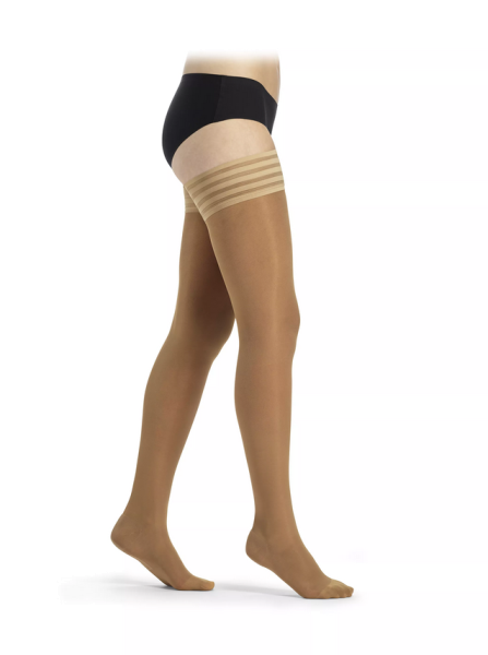 SIGVARIS DELILAH mesh Stützstrümpfe 140 den mit semi-transparenter Optik in verschiedenen Längen