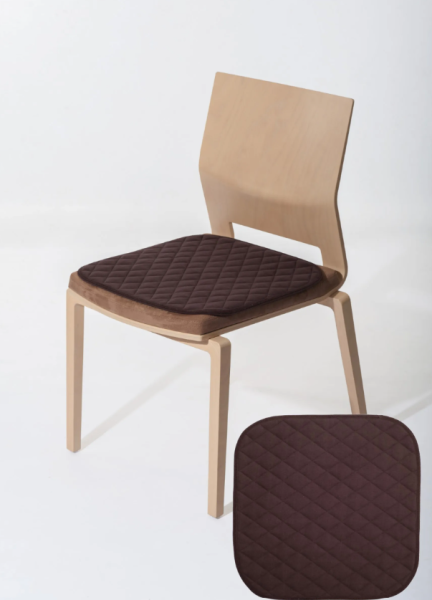 Suprima atmungsaktives Inkontinenz Sitzkissen 45x45cm in mokka